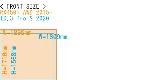 #RX450h AWD 2015- + ID.3 Pro S 2020-